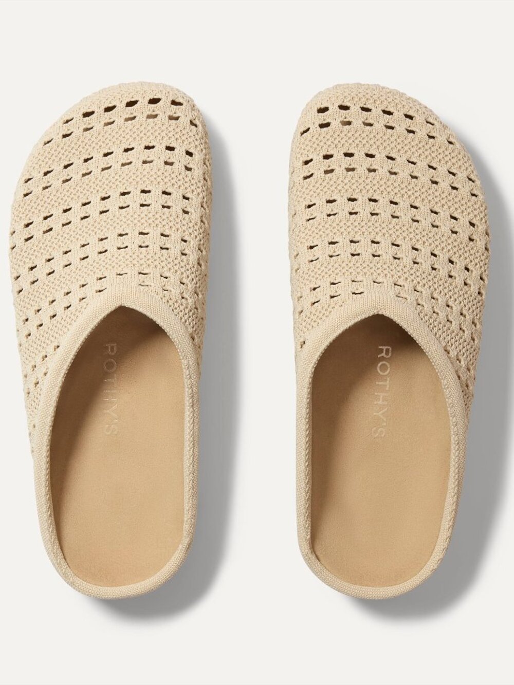 Rothy's The Casual Clog - Powder Crochet Size 11